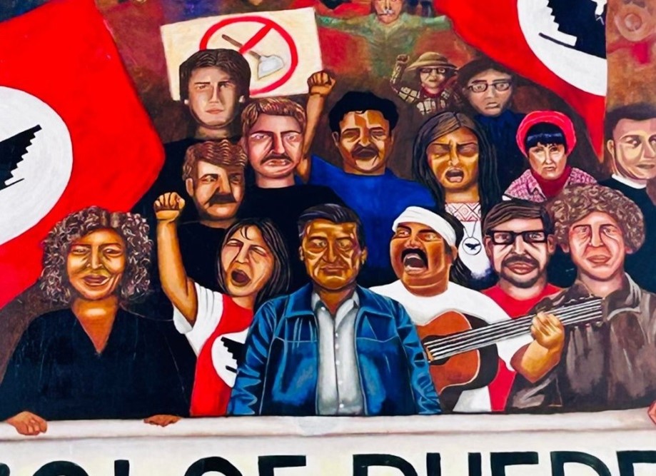 Portraits in El Cortito Mural