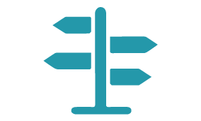 Resource navigation support icon